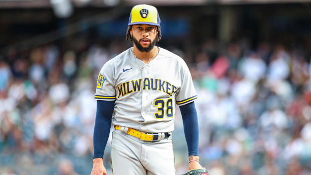 Milwaukee Brewers closer Devin Williams